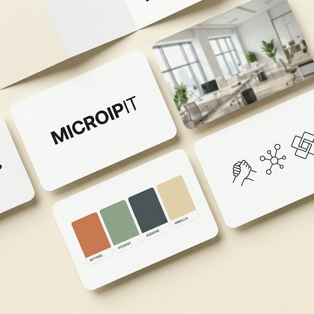 MICROIP IT Design System Guidelines Showcase